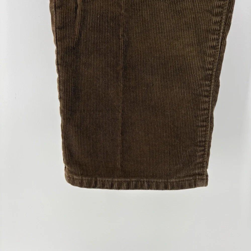 J Crew 770 Straight Fit Corduroy Pants Mens 32x32(31.5) Brown Preppy‎